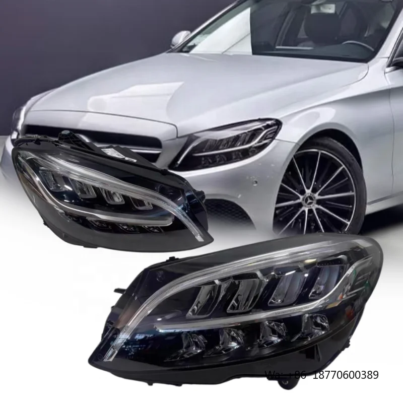 Car Accessories Mercedes - Für Mercedes-Benz C-Klasse W205 LED-Scheinwerfer 2019