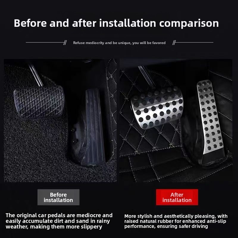 Edelstahl-Pedalzubehör für Mer – Car Accessories Mercedes Bewertung und Preis