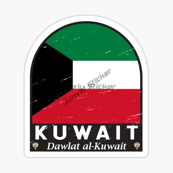 KWT Kuwait Flagge Karte Emblem – Car Accessories Kuwait Bewertung und Preis