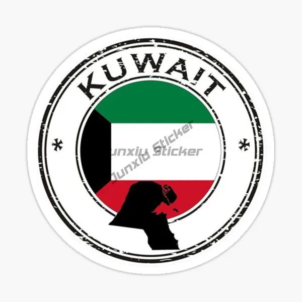 KWT Kuwait Flagge Karte Emblem – Car Accessories Kuwait Bewertung und Preis